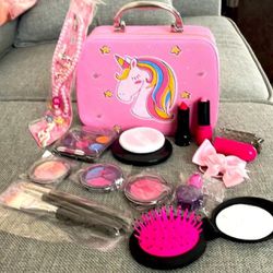 Kids Makeup Set for Girls, Sendida Real Washable Makeup Toy for
