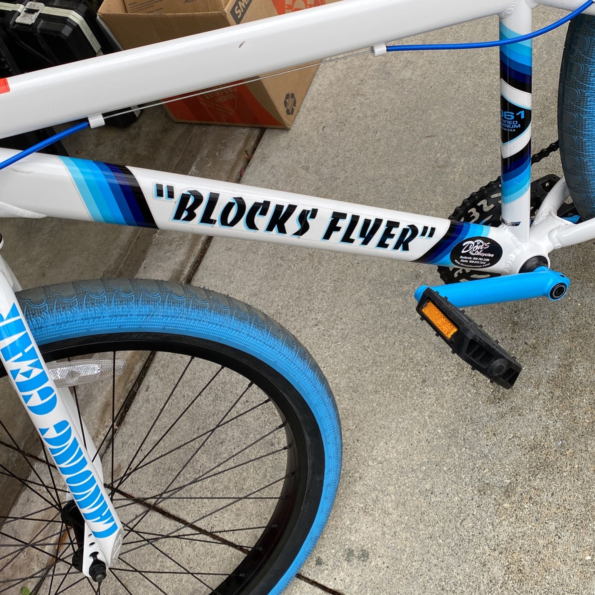 Blue Camo Blocks Flyer Se Bike With Maxxis 26 Inch for Sale in Reading, PA  - OfferUp