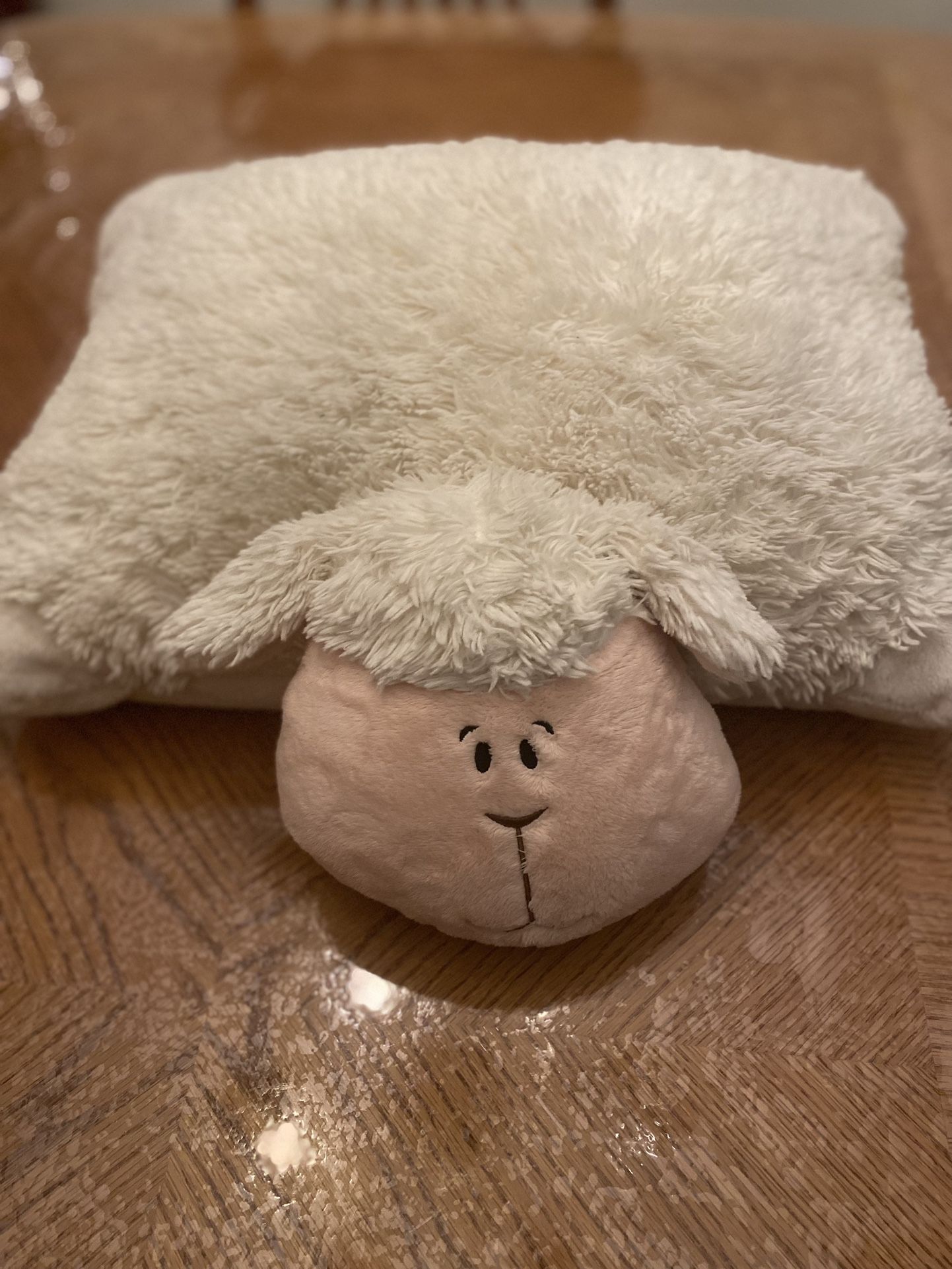 CUTE My Pillow Pets Pals Lamb Sheep White Cream Stuffed Animal Pillow