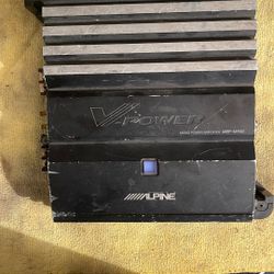 Alpine Mono Subwoofer Amp