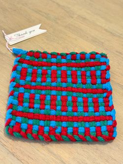 Potholder Handmade 100% Cotton