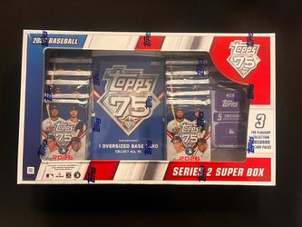 2026 Baseball Topps 75th Series 2 Super Box