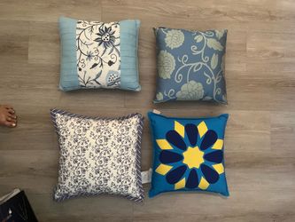 NEW DESIGNER DECOR PILLOWS - 15”-18” - $20/each or ALL FOR $50!!