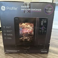 GE Profile Smart Indoor Smoker! Model #P9SBAAS6VBB  Brand New Sealed!