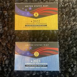 2022-2023yr American Innovation $1 Coin Reverse Proof Set