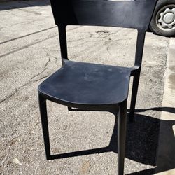 Plastic Black Chairs