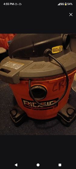 RIDGID Wet/Dry Shop Vacuum 9 gallon