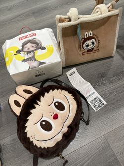 Labubu Big Head Back Pack Bag