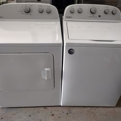Whirlpool washer and electric dryer 