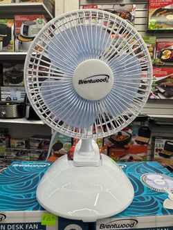 6" 2-in-1 Personal Desk & Clip Fan