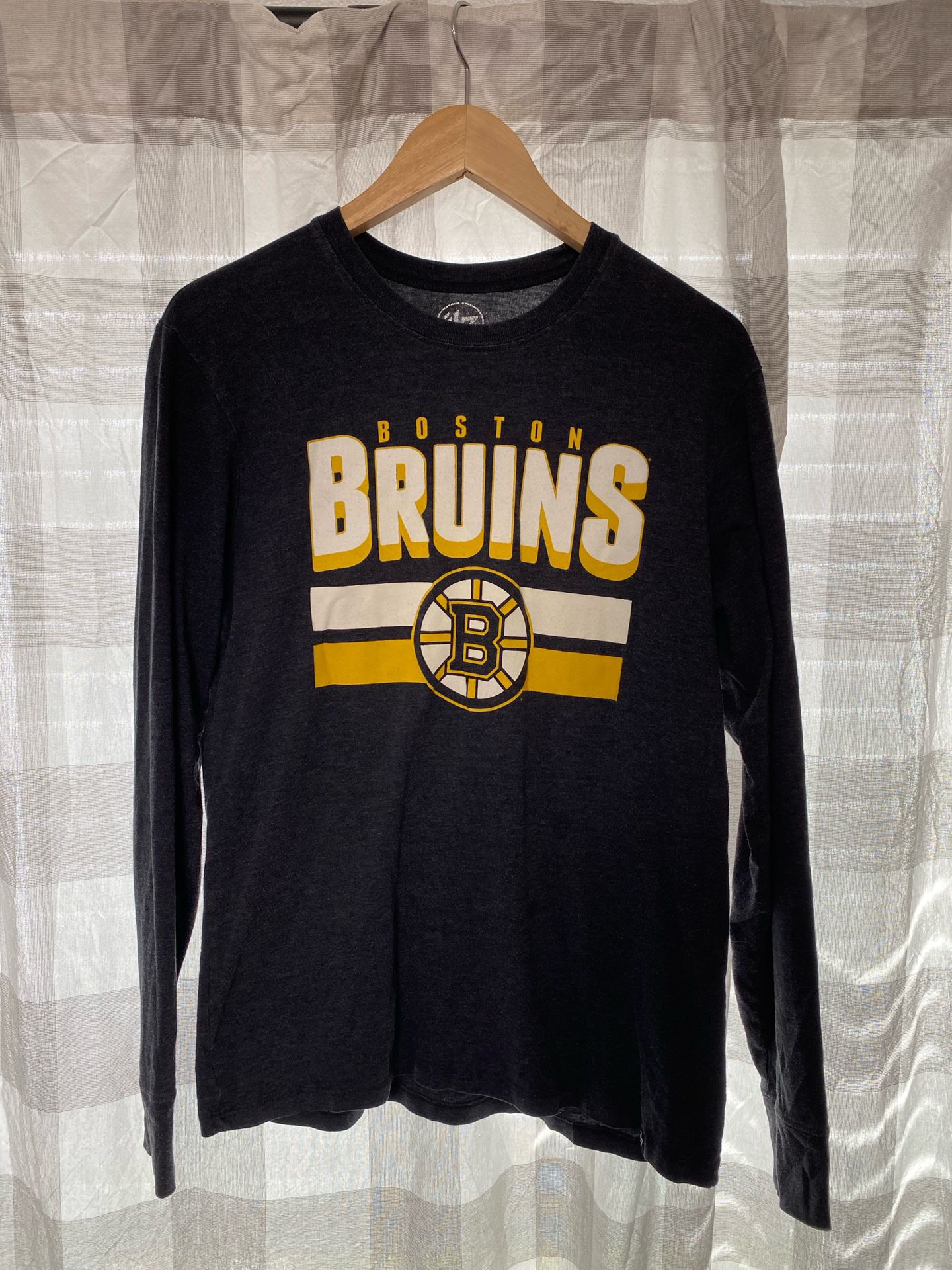 NHL Boston Bruins Shirt Adult Size Large Gray Yellow Long Sleeve NHL Hockey  Men for Sale in San Antonio, TX - OfferUp