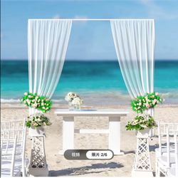 Heavy Duty Wedding Backdrop Arch Balloon Stand Square Frame Garden Arbour for Wedding Birthday