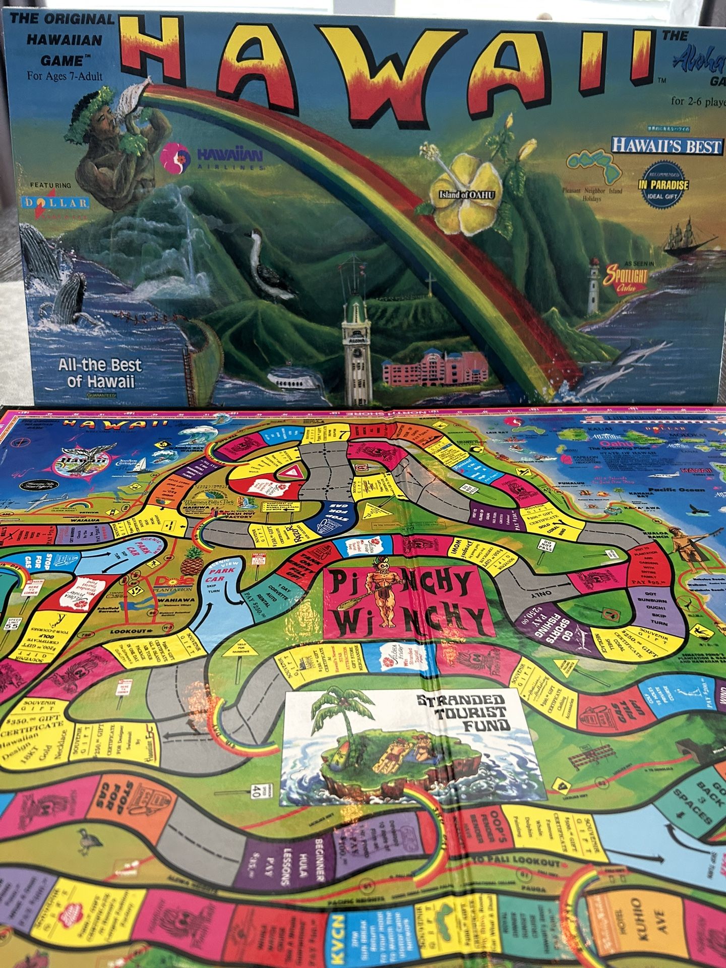 Vintage Hawaii Board Game