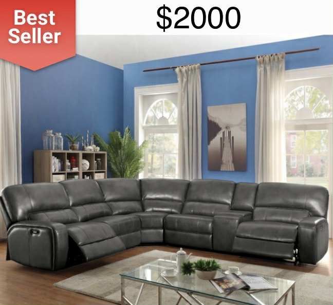 New Luxury Power Motion Sectional Couch / Free Delivery