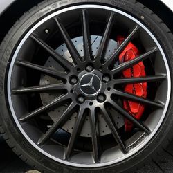 AMG Rims Mercedes Benz Wheels CLK CLA CLS C250 C300 E300 E350 SI Rims GLA Rims C Class E Class S Class 
