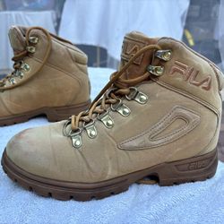 FILA Size 8.5 synthetic upper hightop boot Diviner Hiking 