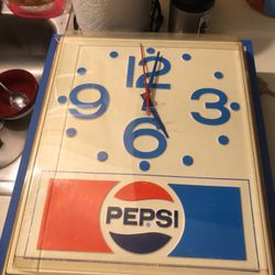 Pepsi Clock