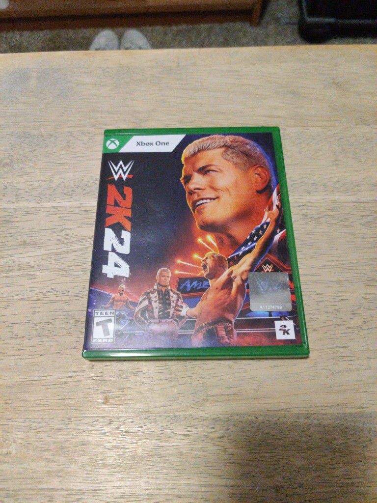 WWE 2K24  (Xbox Series X / Xbox One) Perfect Condition Look At Pictures