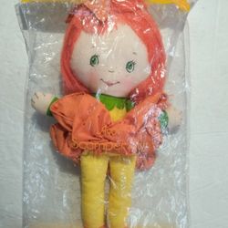 Vintage Avon Scamper Lily Rag Doll New Old Stock Sealed In Bag