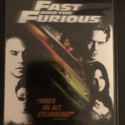 Fast And Furious DVD 