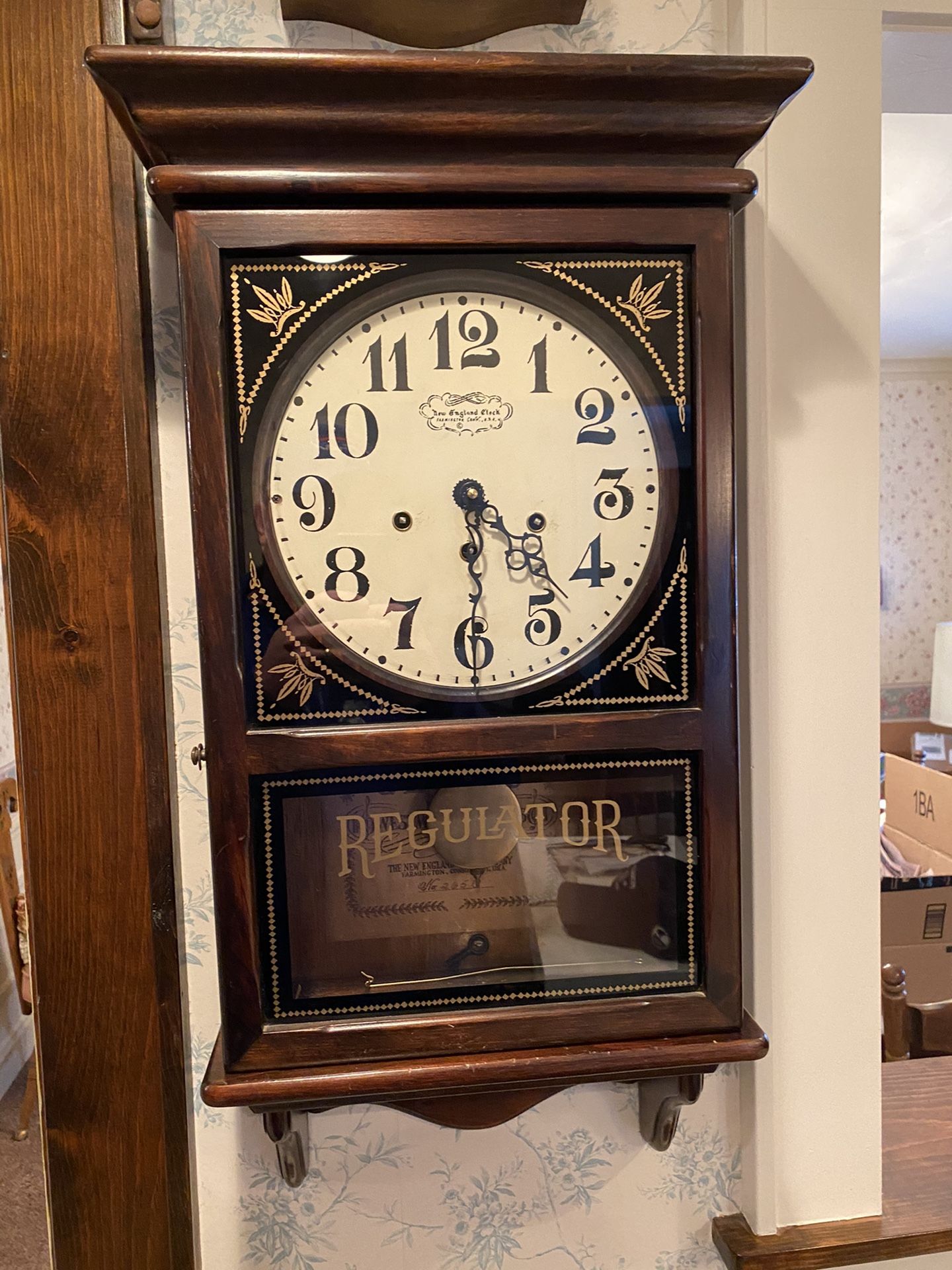 Regulator Pendulum Wall Clock