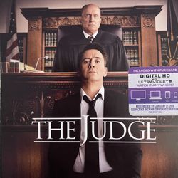 The JUDGE (Blu-Ray + DVD + Digital-2014) Robert Downey Jr + Robert Duvall!