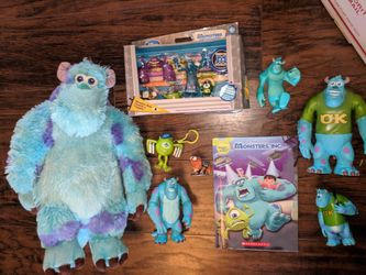 Monsters Inc Characters Figurines