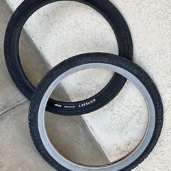 20 inch Bmx tires for trade !