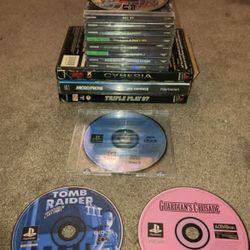 PlayStation 1 14 Game Bundle for trade or negotiation