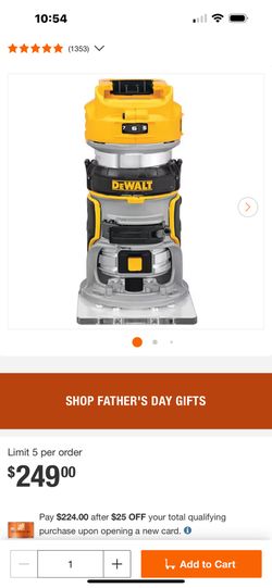 DeWalt Brushless Router