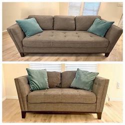 Matching Rooms To Go - Cindy Crawford Couch & Loveseat Sofa - Great Condition
