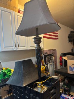 Lamp with 2 Shades