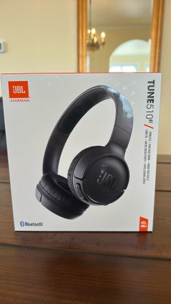 JBL Tune 510BT Wireless Bluetooth On-Ear Headphones Built-In Mic Black