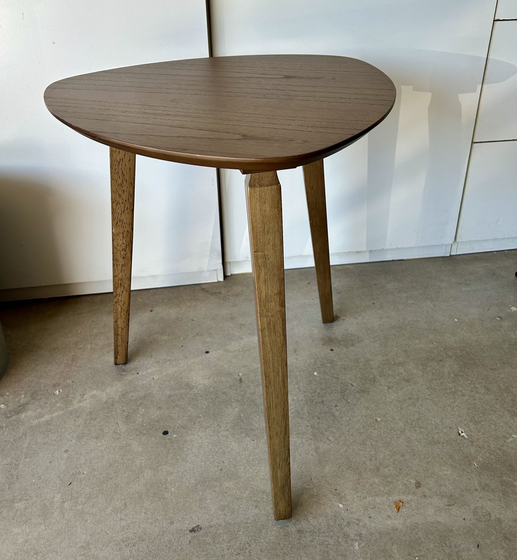 MCM Solid Wood End Table