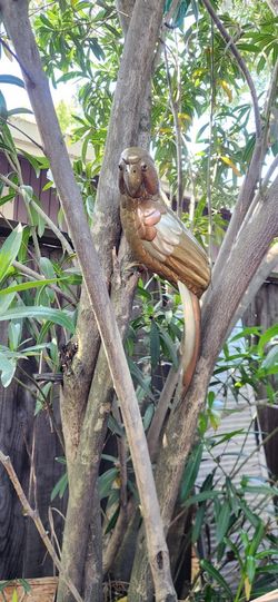 Vintage 1960s Brass & Copper PARROT