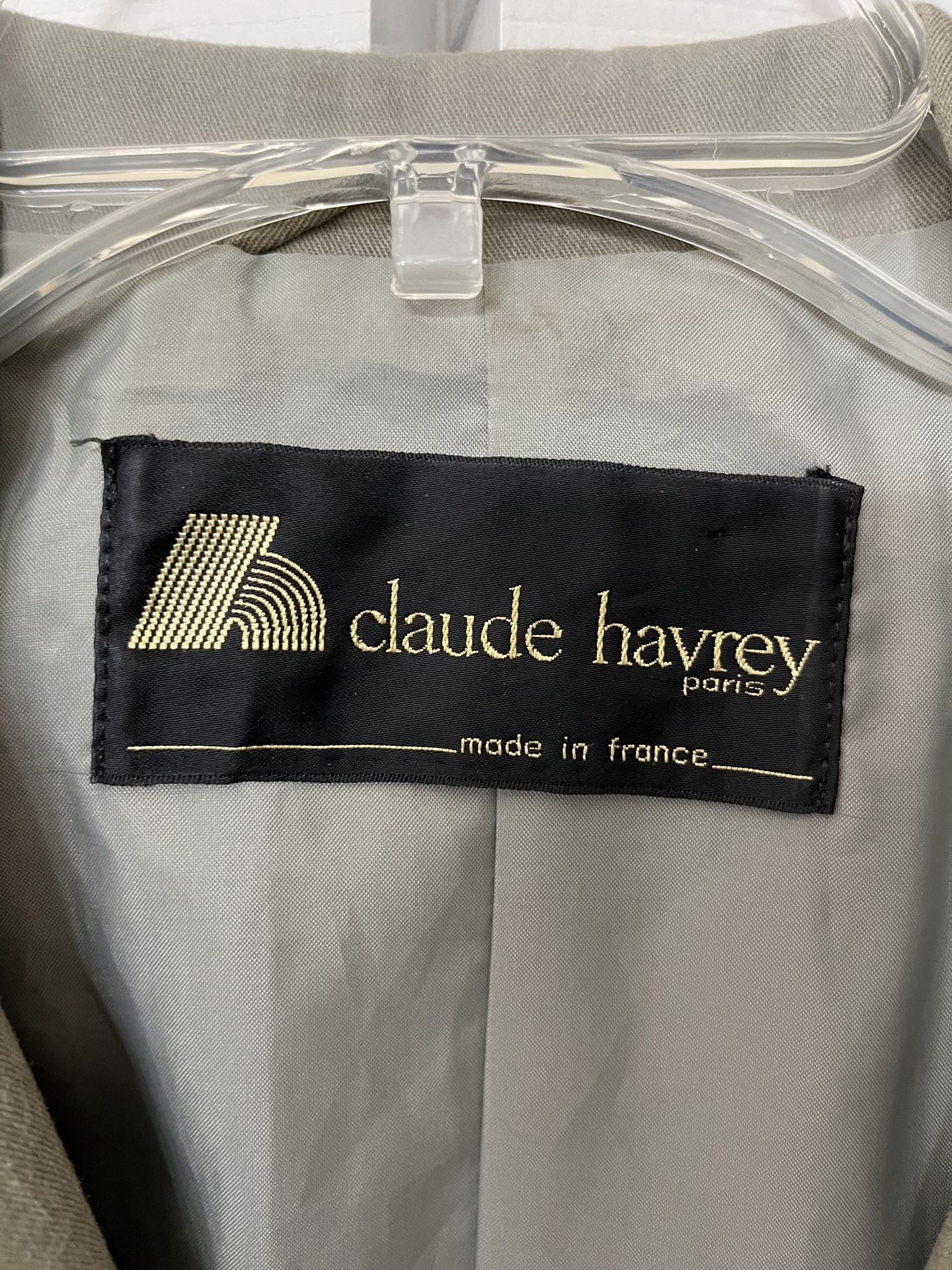 Claude Havery Overcoat/rain Coat 
