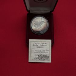 Chrysler Honors The Bill of Rights 1(contact info removed) 1 Troy Oz. of  .999 Fine Silver Coin for Sale in St. Louis, MO - OfferUp