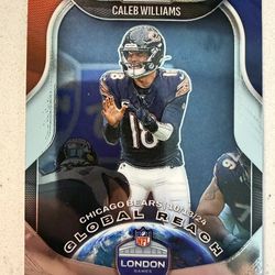 2025 Panini Prizm #5 Caleb Williams Global Reach