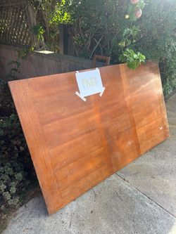 Free wood table