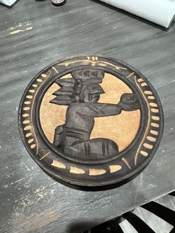 Set Of Wood Medallions