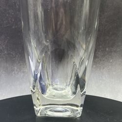 (1) Vintage Colony Vanity Clear Flat Tumbler. As-is. See pics. 