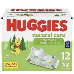 Huggies Sensitive Wipes 