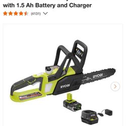 ONE+ 18V 10 in. Battery Chainsaw with 1.5 Ah Battery and Charger