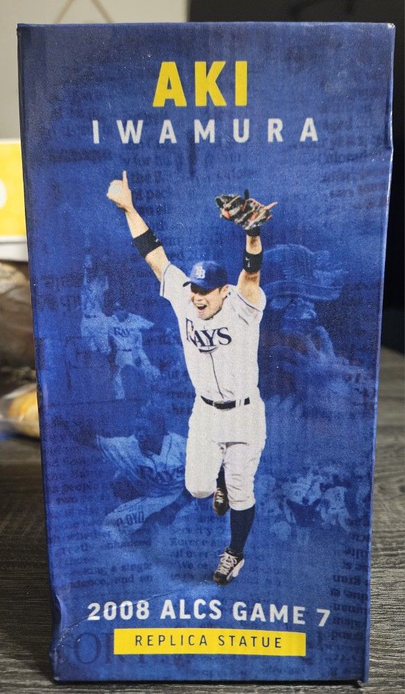 2003 SGA Tampa Bay Rays Aki Iwamura 2008 ALCS GAME 7 Replica Statue