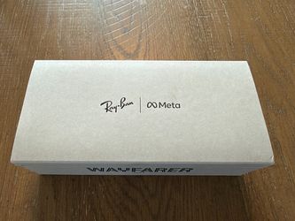 Ray-Ban Meta Wayfarer Smart Glasses (Gen 2) Matte Black, Clear Lens