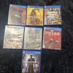 Lightly Used PS4 Games For Sale One low price for all the Games