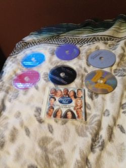 6 dvds movies and 1 music cd for free