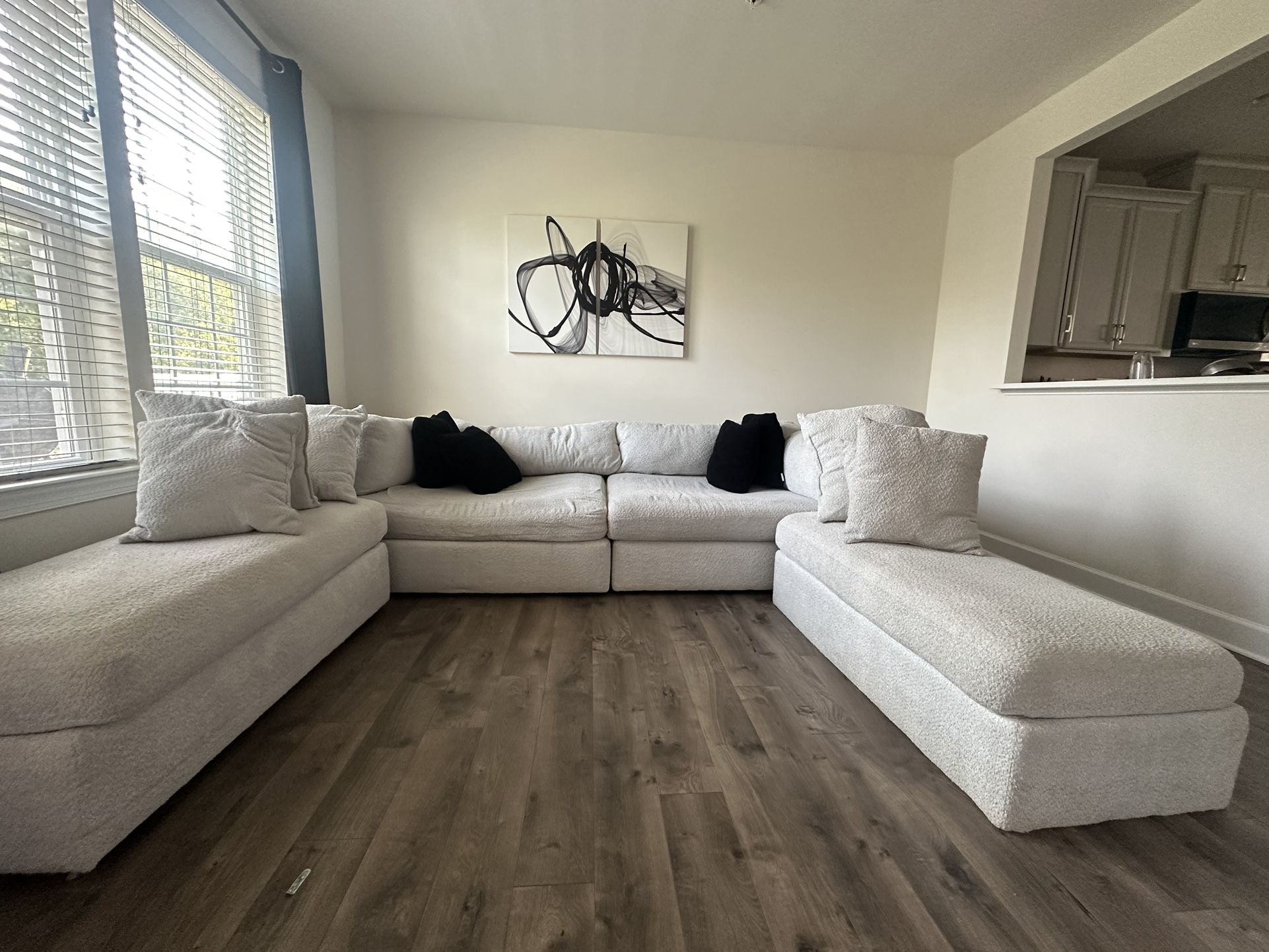 modern, modular sectional sofa