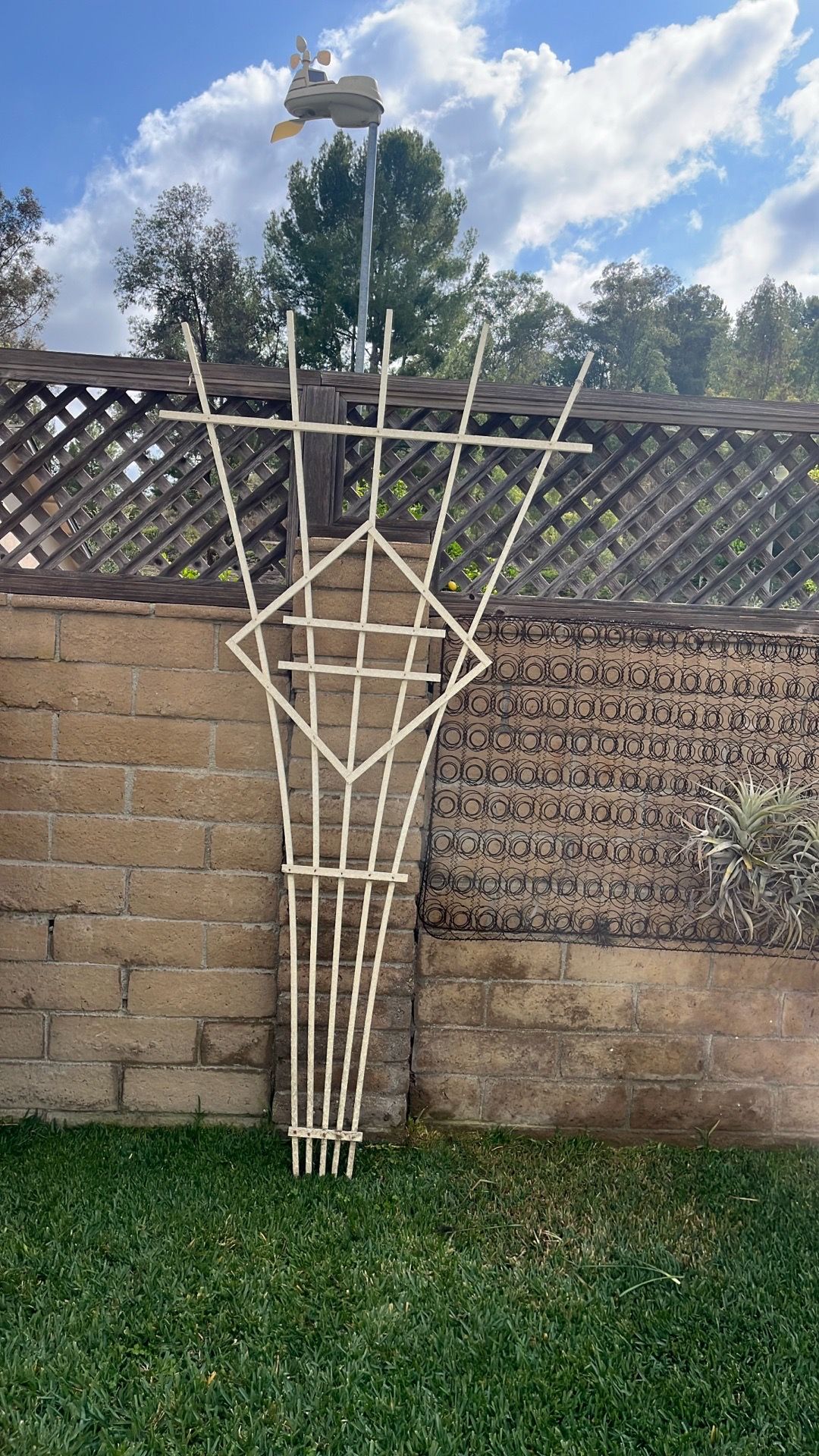vintage Garden Trellis-vintage