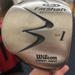 Wilson Deep Red Ti Driver 9.0 